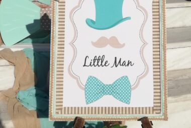 Στολισμός Γάμου Βάπτισης "Little man"  